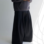 Zevelyn Jean Khadijah Wide Leg Pant KHADIJAH WIDE LEG PANT Black Denim