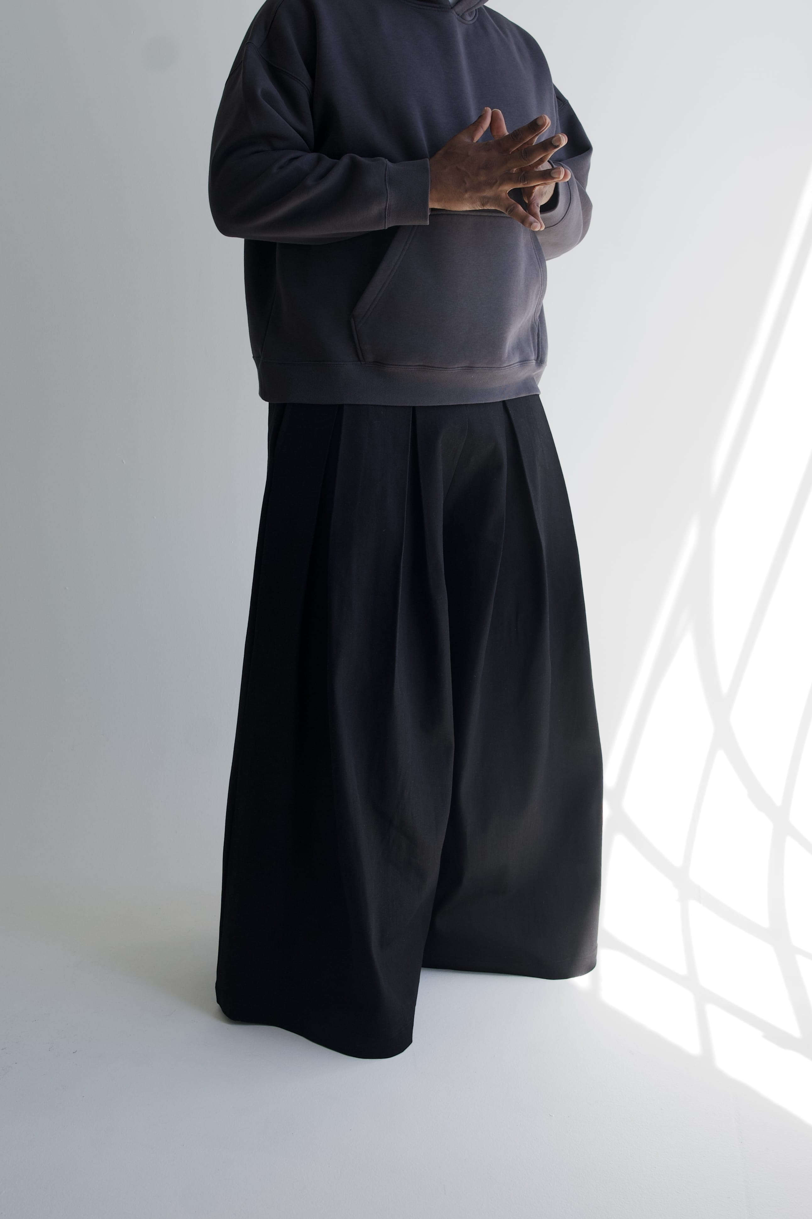 Zevelyn Jean Khadijah Wide Leg Pant KHADIJAH WIDE LEG PANT Black Denim
