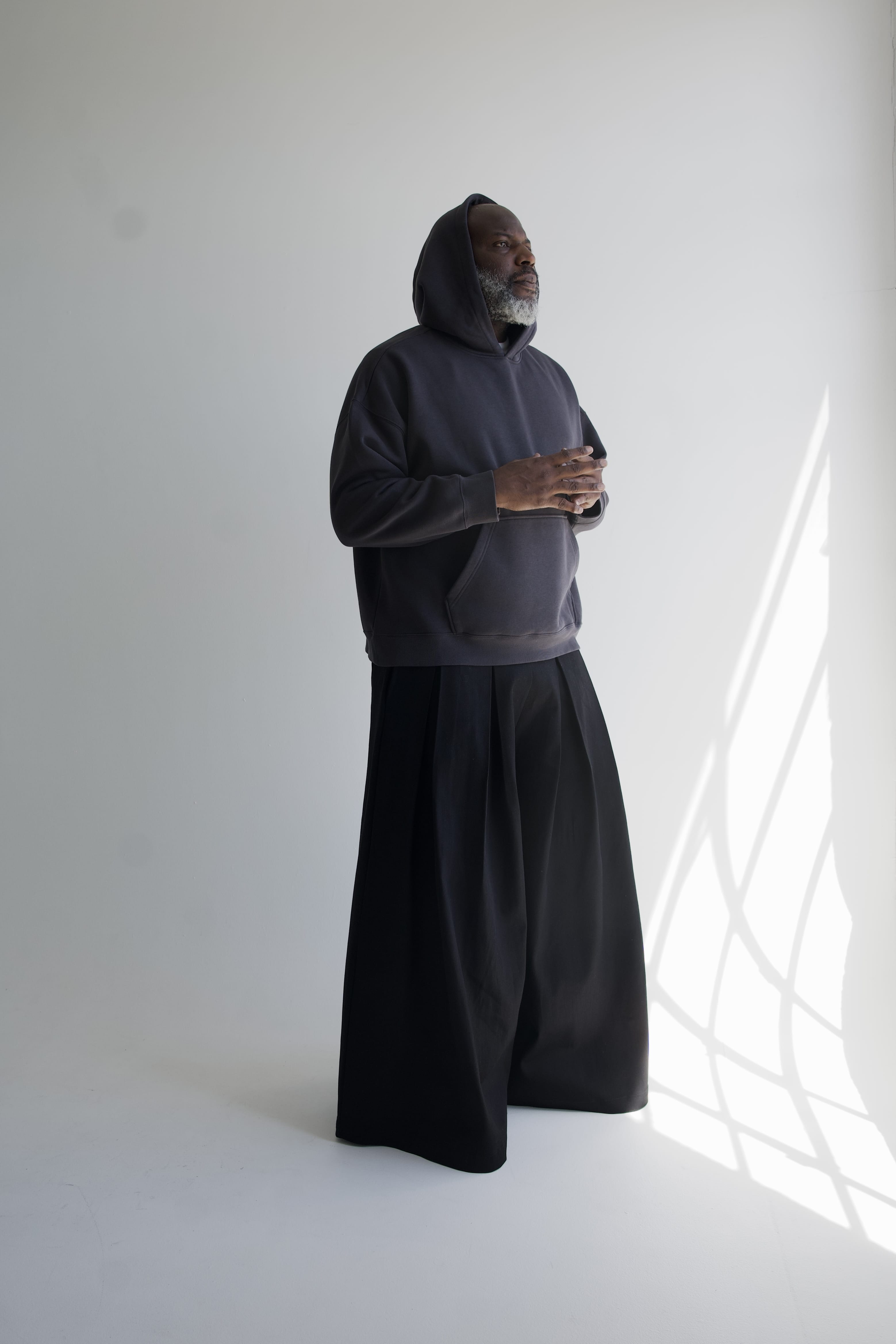 Zevelyn Jean Khadijah Wide Leg Pant KHADIJAH WIDE LEG PANT Black Denim