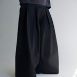 Zevelyn Jean Khadijah Wide Leg Pant KHADIJAH WIDE LEG PANT Black Denim