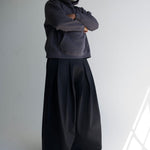 Zevelyn Jean Khadijah Wide Leg Pant KHADIJAH WIDE LEG PANT Black Denim
