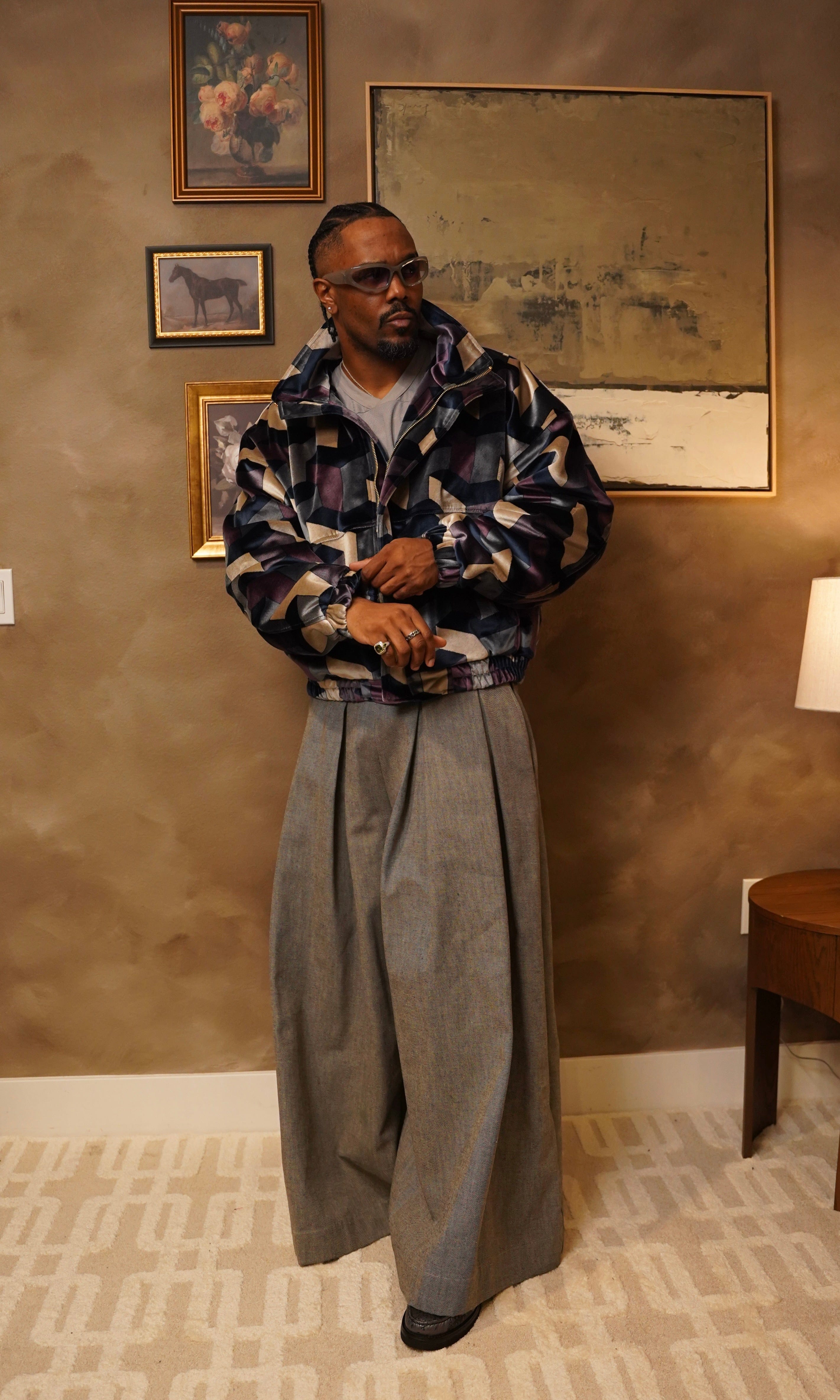 Zevelyn Jean Khadijah Wide Leg Pant KHADIJAH WIDE LEG PANT Black Mist Denim