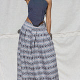 Zevelyn Jean Khadijah Wide Leg Pant KHADIJAH WIDE LEG PANT Blue Diamond