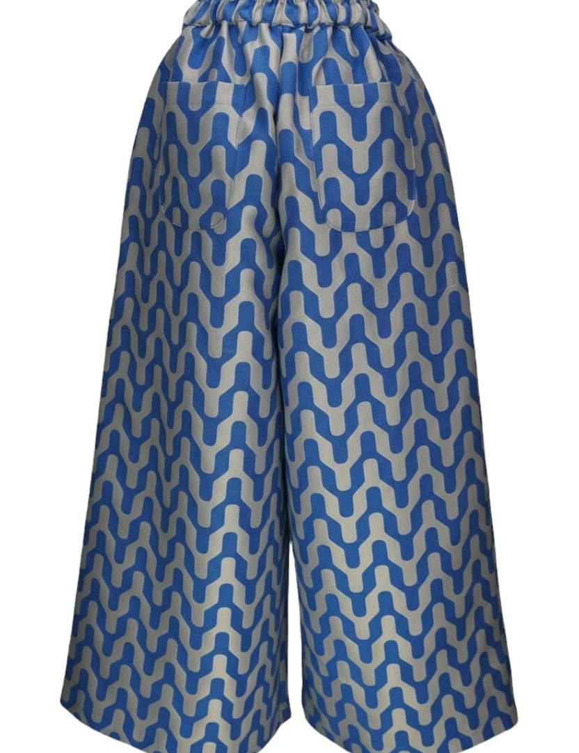 Zevelyn Jean Khadijah Wide Leg Pant KHADIJAH WIDE LEG PANT Blue Taffy