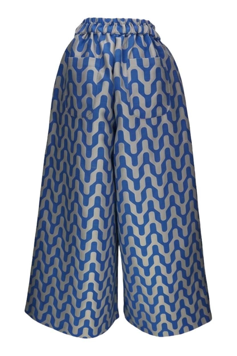Zevelyn Jean Khadijah Wide Leg Pant KHADIJAH WIDE LEG PANT Blue Taffy
