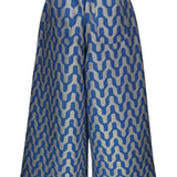 Zevelyn Jean Khadijah Wide Leg Pant KHADIJAH WIDE LEG PANT Blue Taffy
