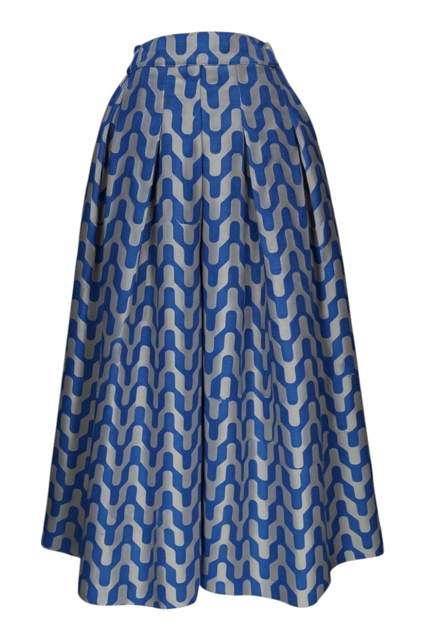 Zevelyn Jean Khadijah Wide Leg Pant KHADIJAH WIDE LEG PANT Blue Taffy