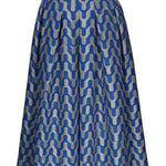 Zevelyn Jean Khadijah Wide Leg Pant KHADIJAH WIDE LEG PANT Blue Taffy