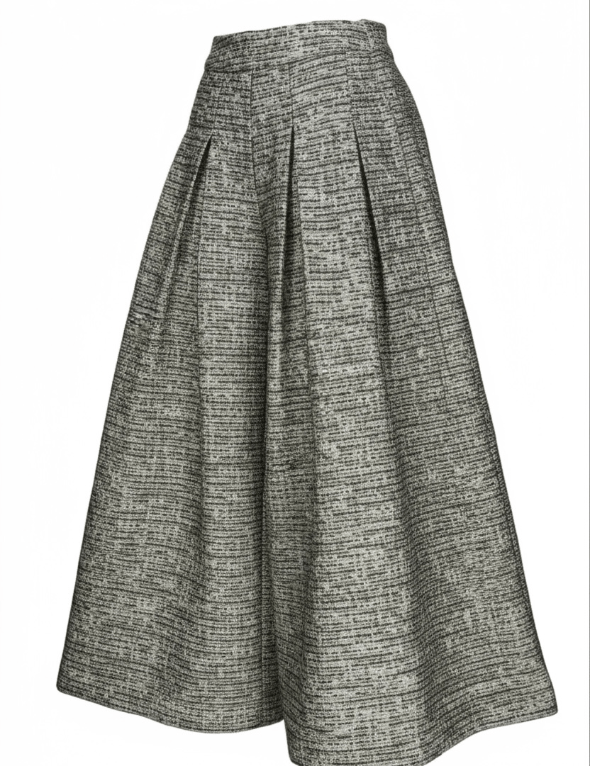 Zevelyn Jean Khadijah Wide Leg Pant KHADIJAH WIDE LEG PANT Cashmere Smoke