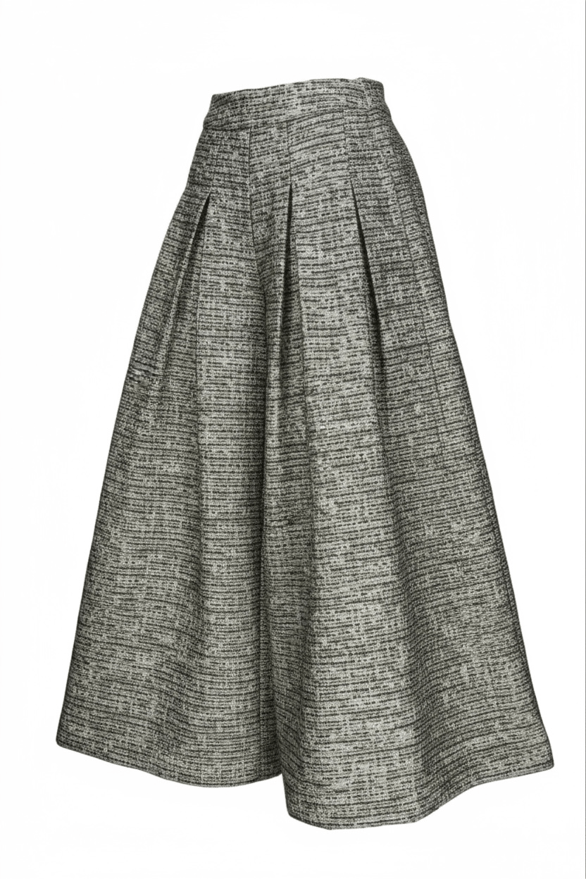 Zevelyn Jean Khadijah Wide Leg Pant KHADIJAH WIDE LEG PANT Cashmere Smoke