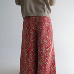 Zevelyn Jean Khadijah Wide Leg Pant KHADIJAH WIDE LEG PANT Cayenne Pepper