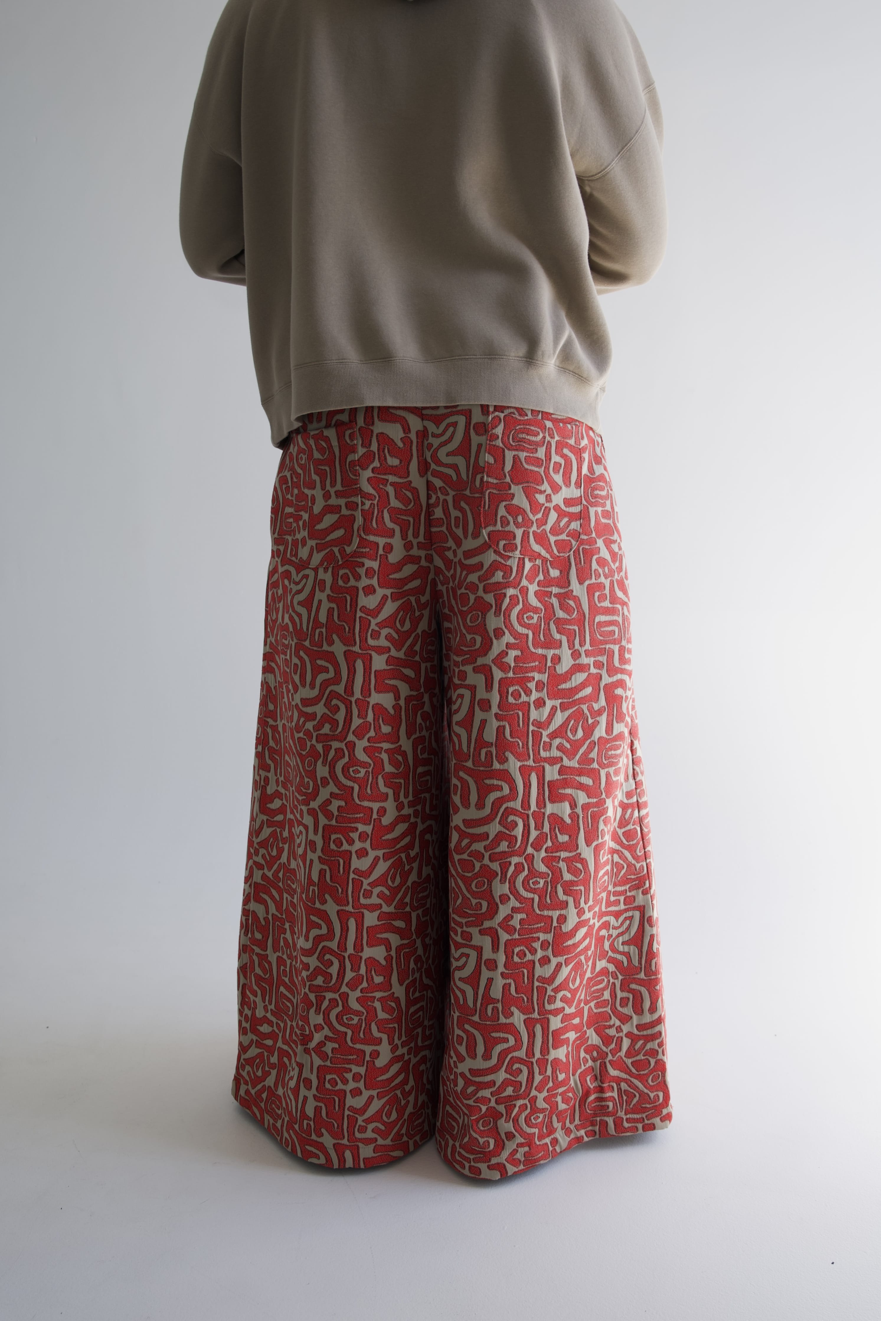 Zevelyn Jean Khadijah Wide Leg Pant KHADIJAH WIDE LEG PANT Cayenne Pepper