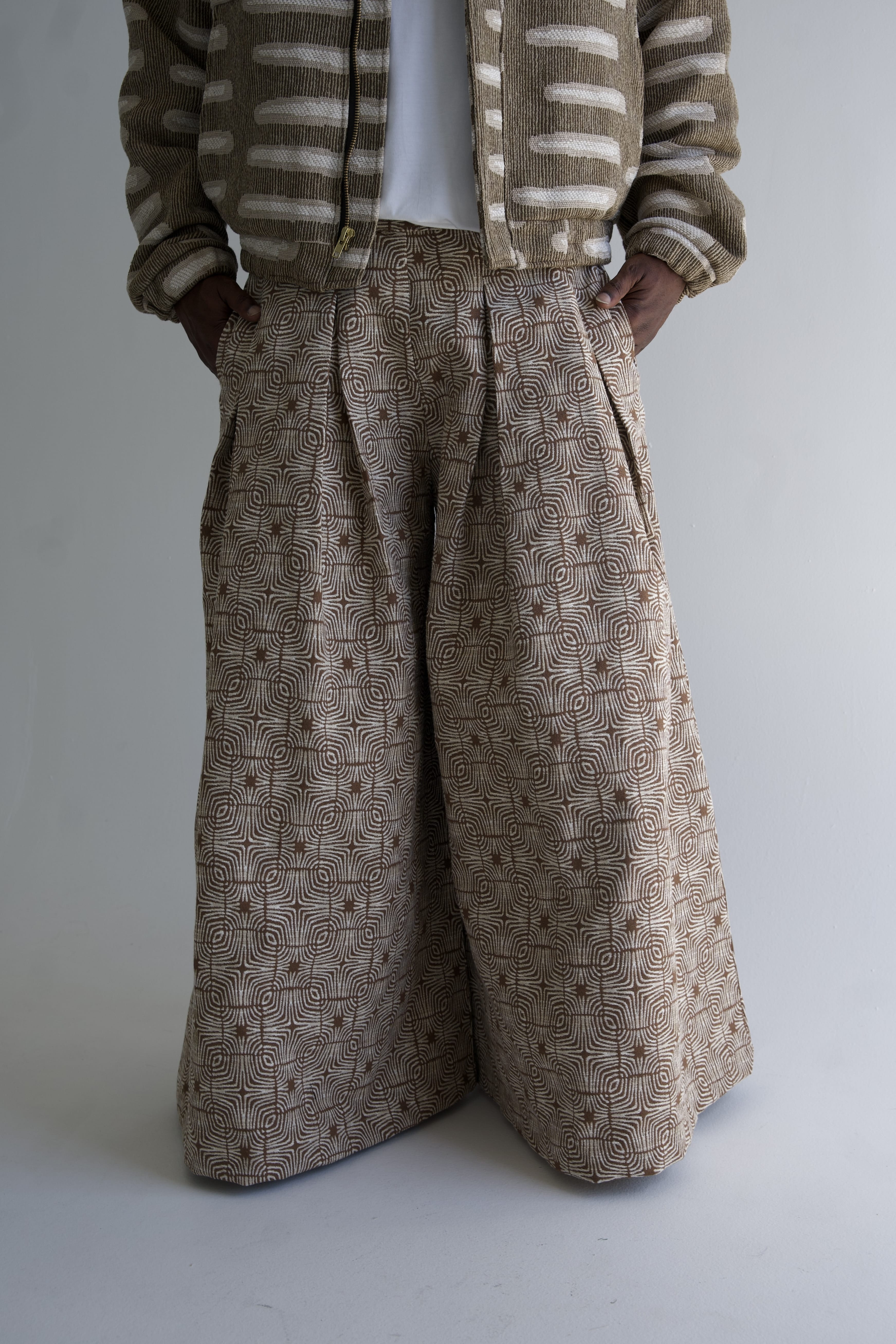 Zevelyn Jean Khadijah Wide Leg Pant KHADIJAH WIDE LEG PANT Chai