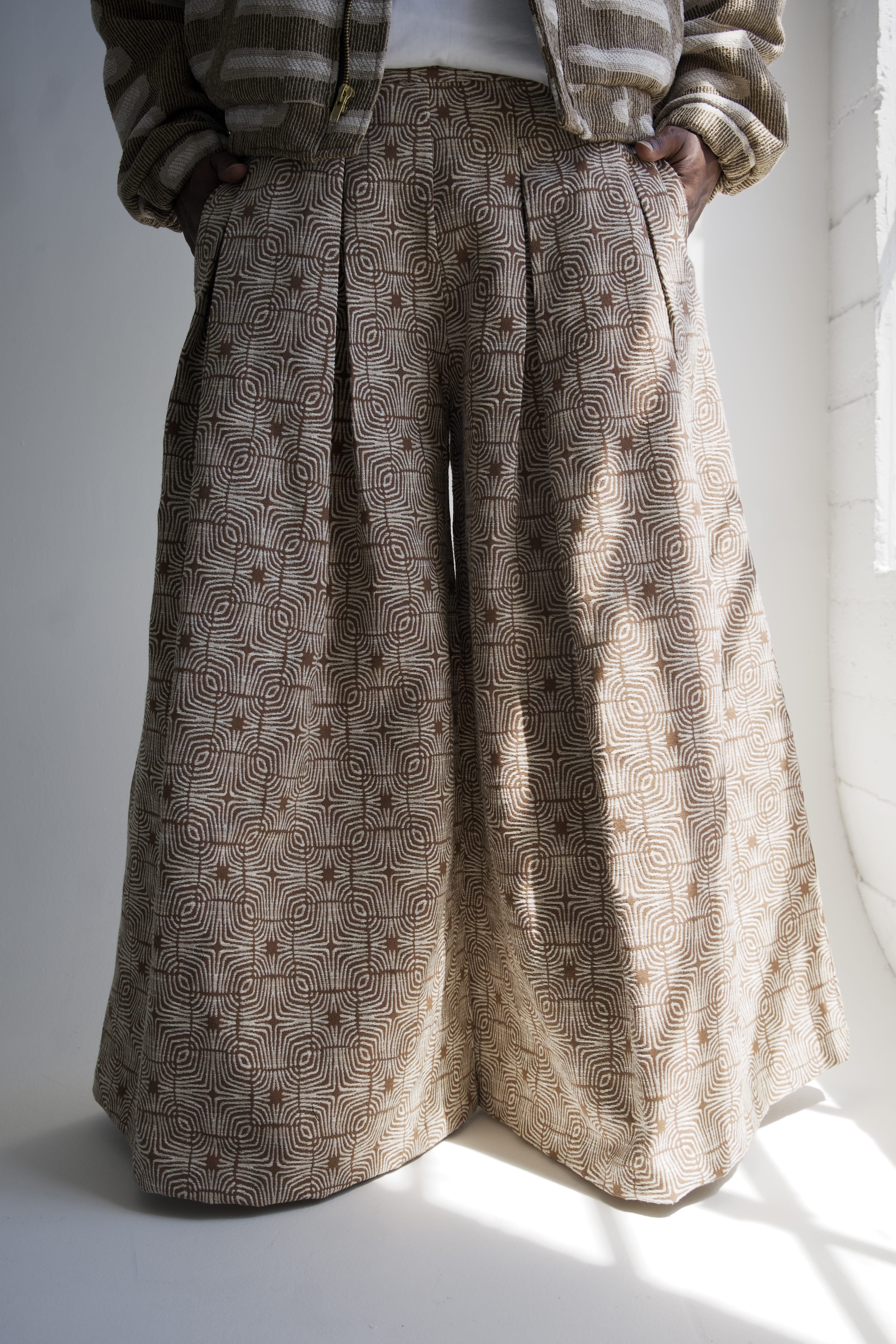 Zevelyn Jean Khadijah Wide Leg Pant KHADIJAH WIDE LEG PANT Chai