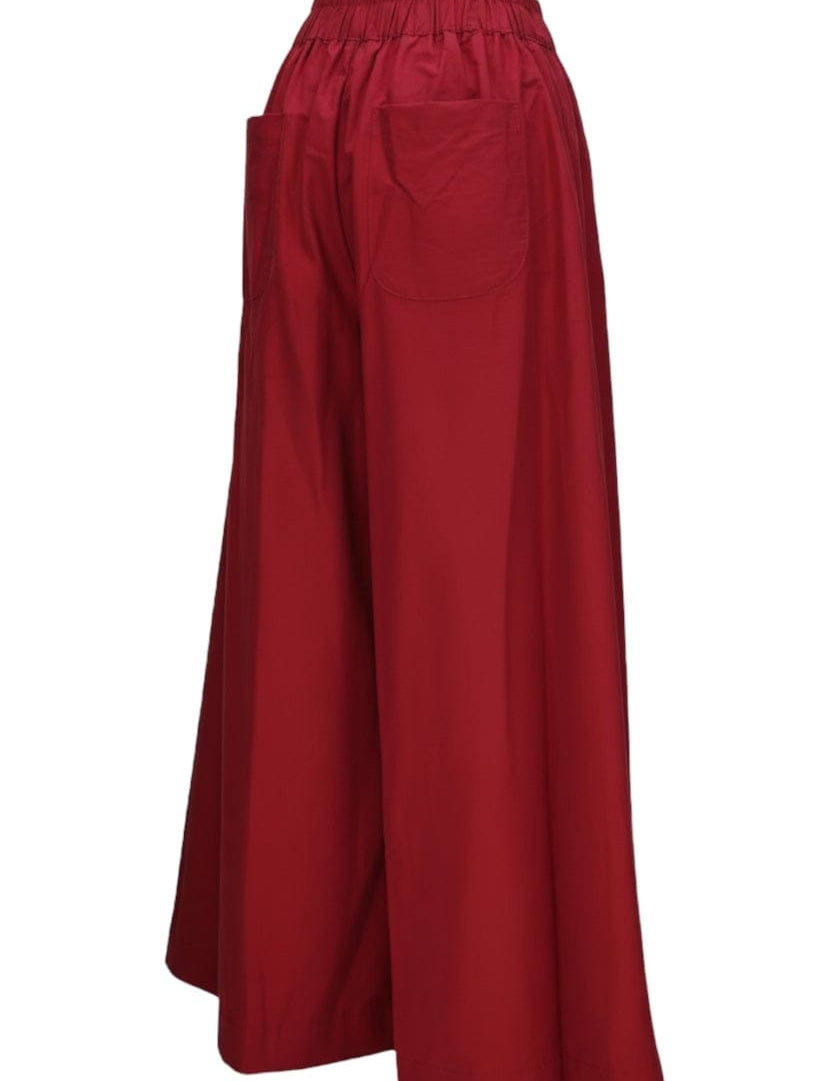 Zevelyn Jean Khadijah Wide Leg Pant KHADIJAH WIDE LEG PANT Cherry Red
