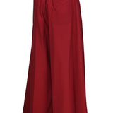 Zevelyn Jean Khadijah Wide Leg Pant KHADIJAH WIDE LEG PANT Cherry Red