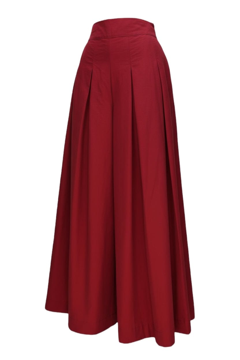 Zevelyn Jean Khadijah Wide Leg Pant KHADIJAH WIDE LEG PANT Cherry Red