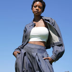 Zevelyn Jean Khadijah Wide Leg Pant KHADIJAH WIDE LEG PANT Classic Denim