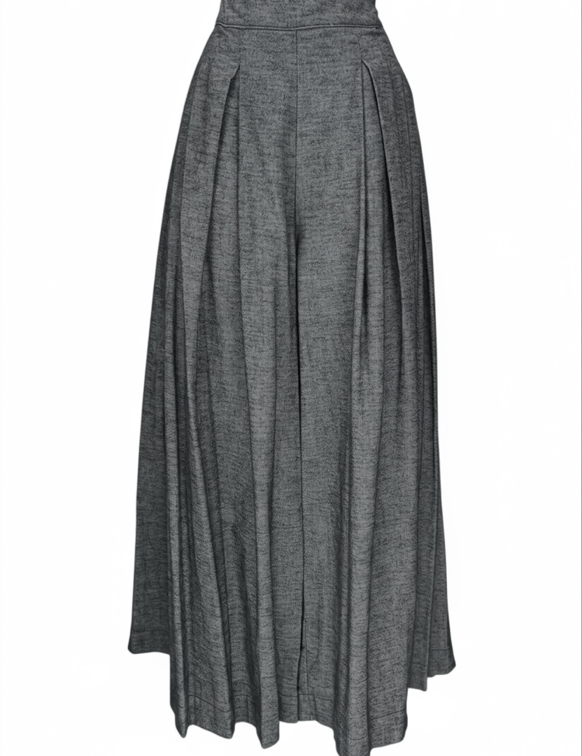 Zevelyn Jean Khadijah Wide Leg Pant KHADIJAH WIDE LEG PANT Coal