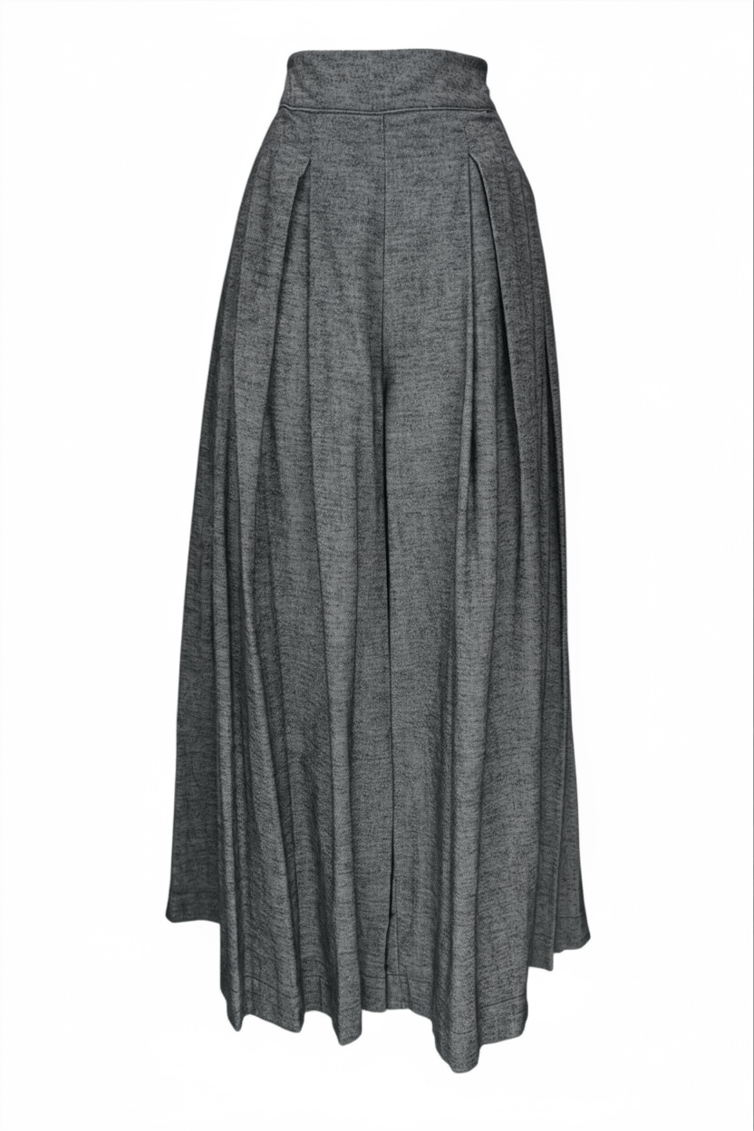 Zevelyn Jean Khadijah Wide Leg Pant KHADIJAH WIDE LEG PANT Coal