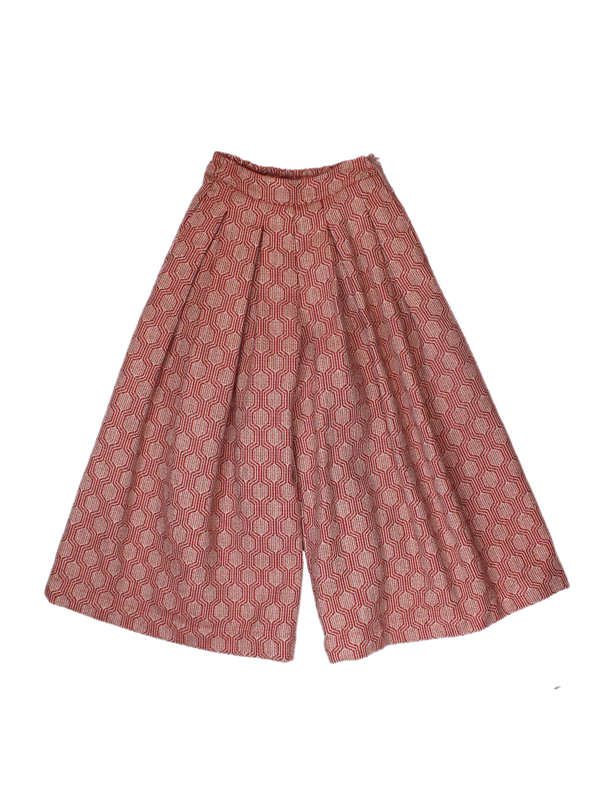 Zevelyn Jean Khadijah Wide Leg Pant KHADIJAH WIDE LEG PANT Crimson