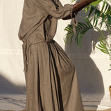 Zevelyn Jean Khadijah Wide Leg Pant KHADIJAH WIDE LEG PANT Ebony