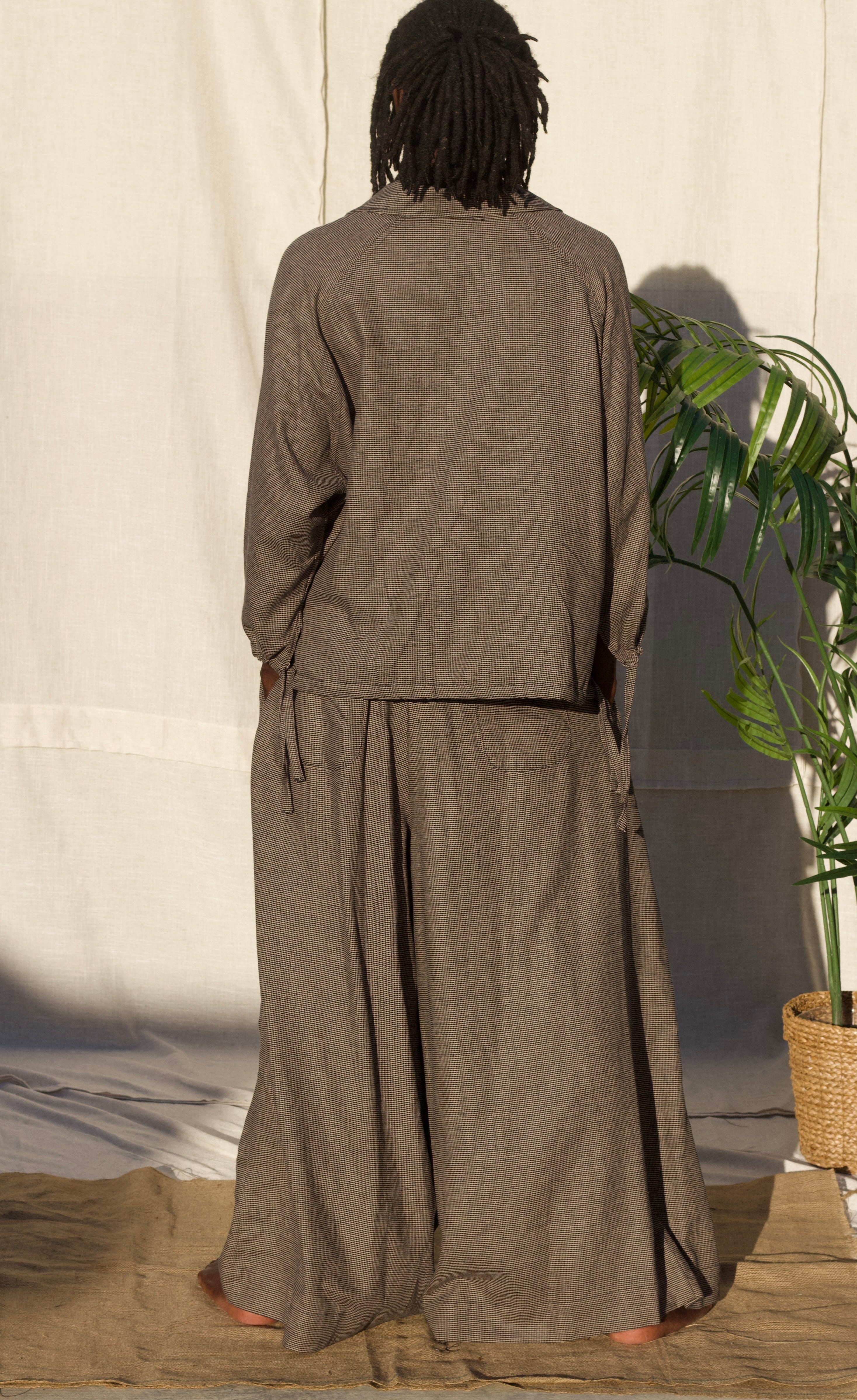 KHADIJAH WIDE LEG PANT Ebony