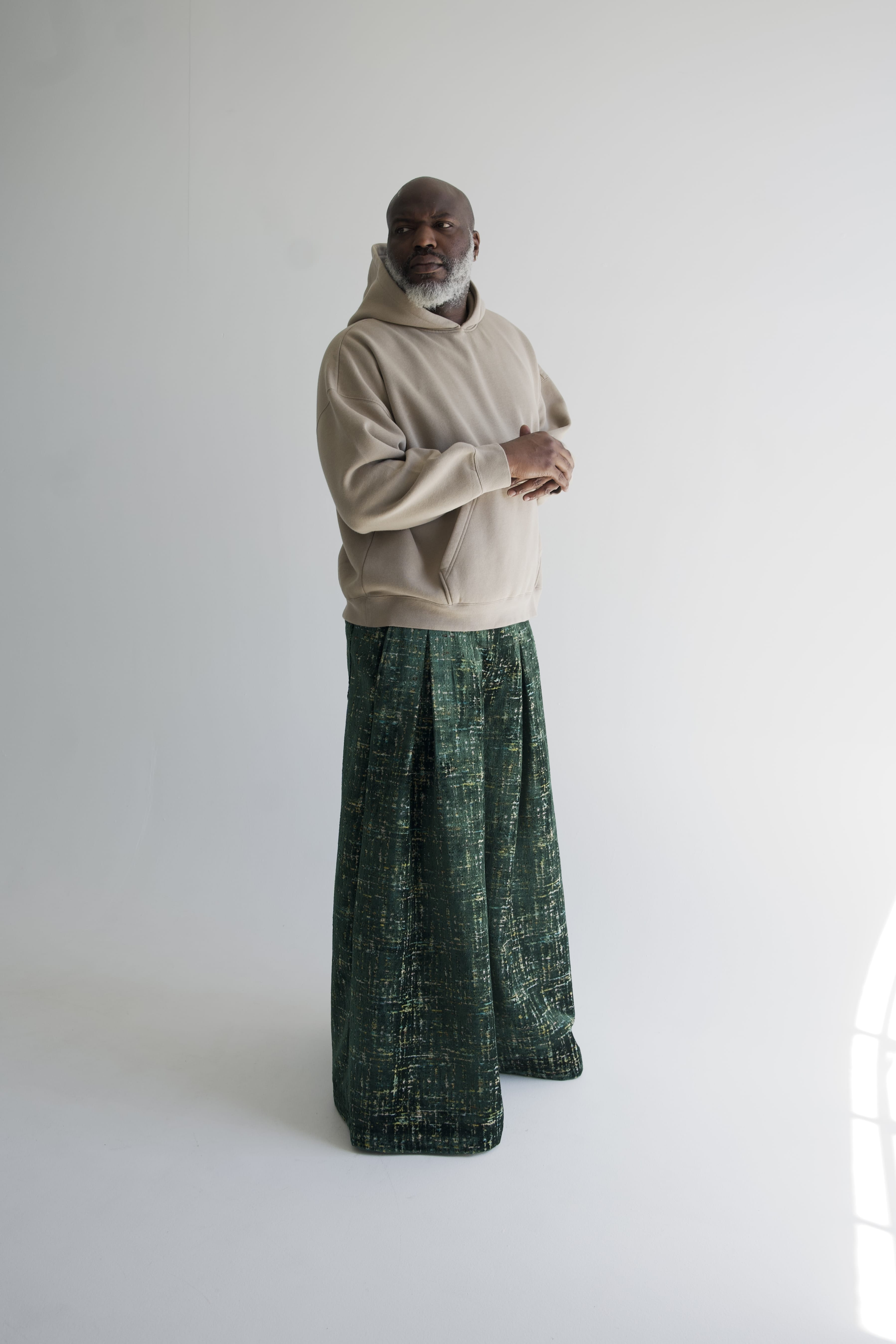 Zevelyn Jean Khadijah Wide Leg Pant KHADIJAH WIDE LEG PANT Evergreen