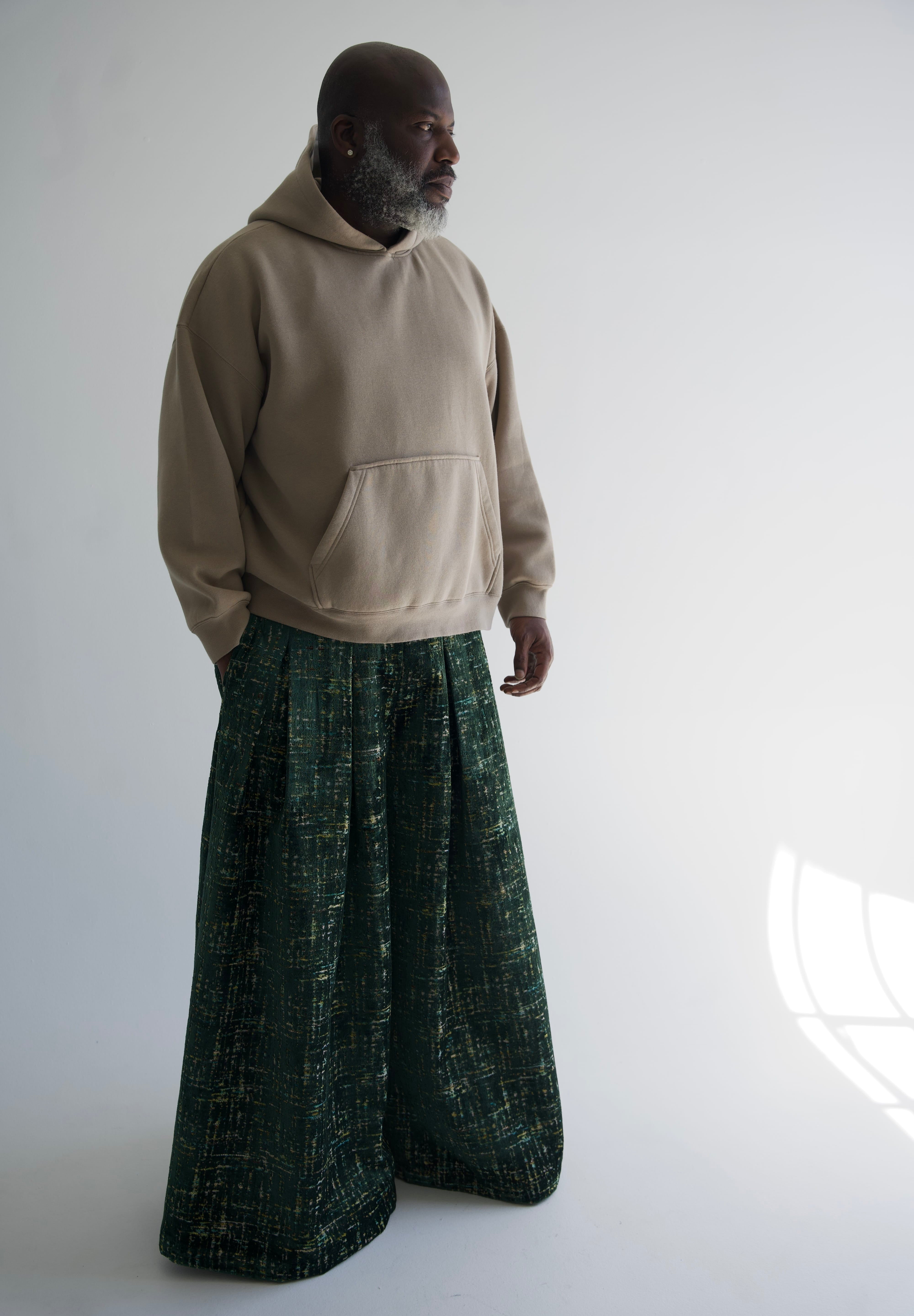 Zevelyn Jean Khadijah Wide Leg Pant KHADIJAH WIDE LEG PANT Evergreen