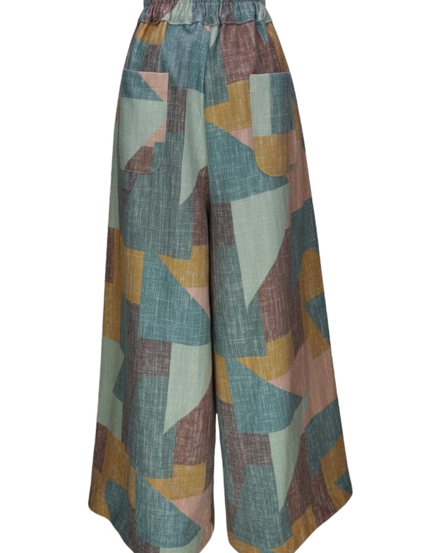 Zevelyn Jean Khadijah Wide Leg Pant KHADIJAH WIDE LEG PANT Golden Blues