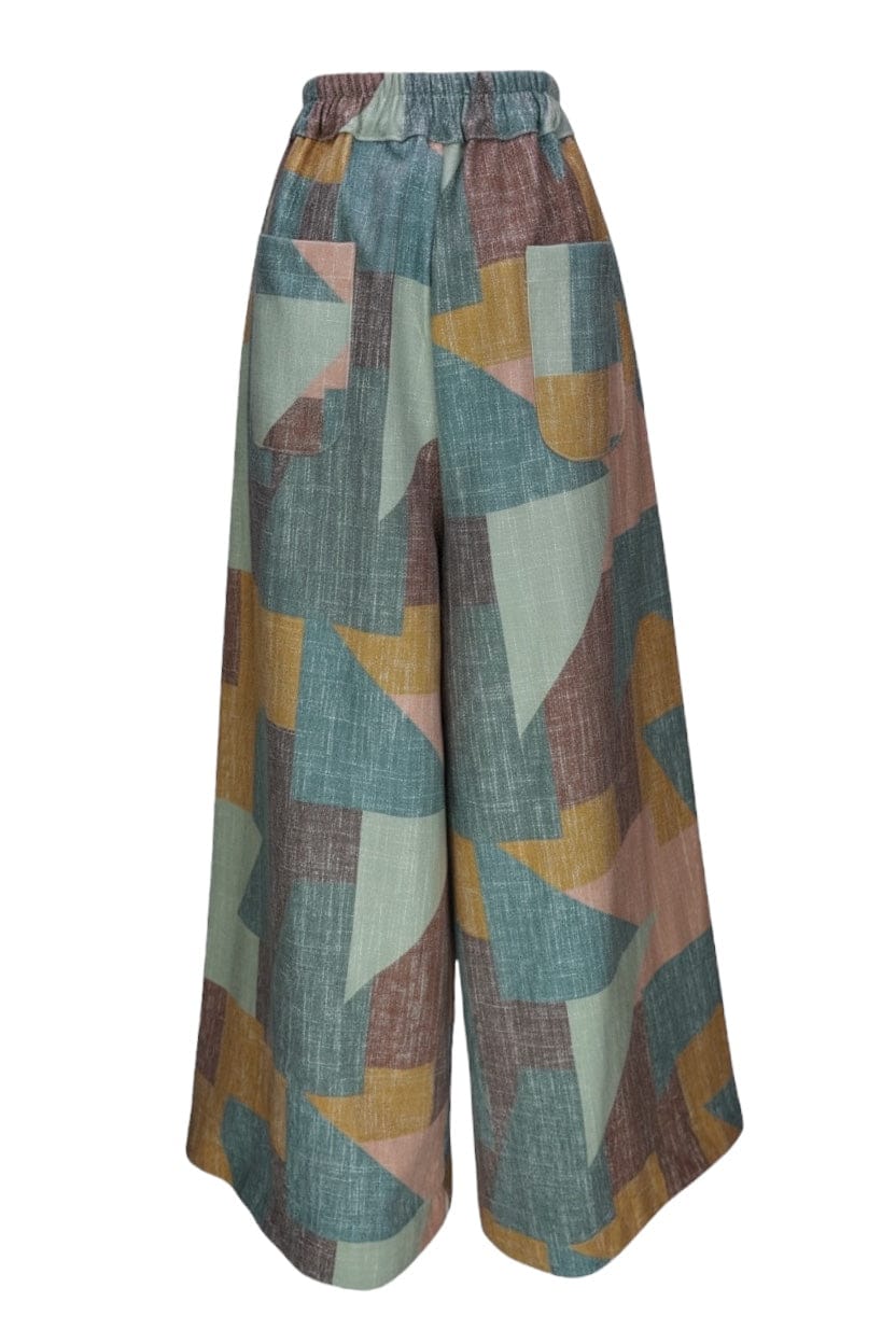 Zevelyn Jean Khadijah Wide Leg Pant KHADIJAH WIDE LEG PANT Golden Blues