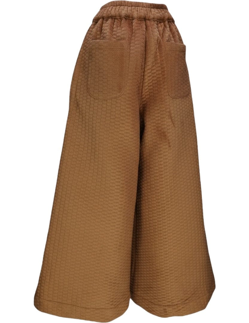 Zevelyn Jean Khadijah Wide Leg Pant KHADIJAH WIDE LEG PANT Golden Brown
