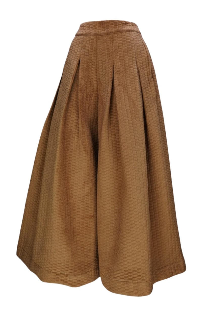Zevelyn Jean Khadijah Wide Leg Pant KHADIJAH WIDE LEG PANT Golden Brown