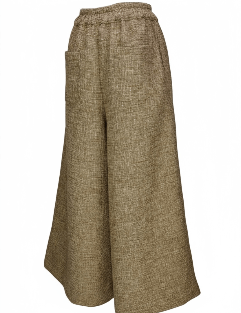 Zevelyn Jean Khadijah Wide Leg Pant KHADIJAH WIDE LEG PANT Granola