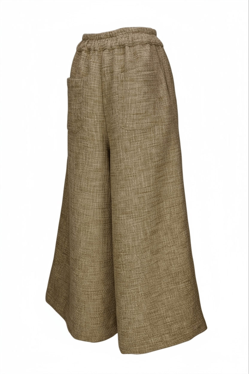 Zevelyn Jean Khadijah Wide Leg Pant KHADIJAH WIDE LEG PANT Granola