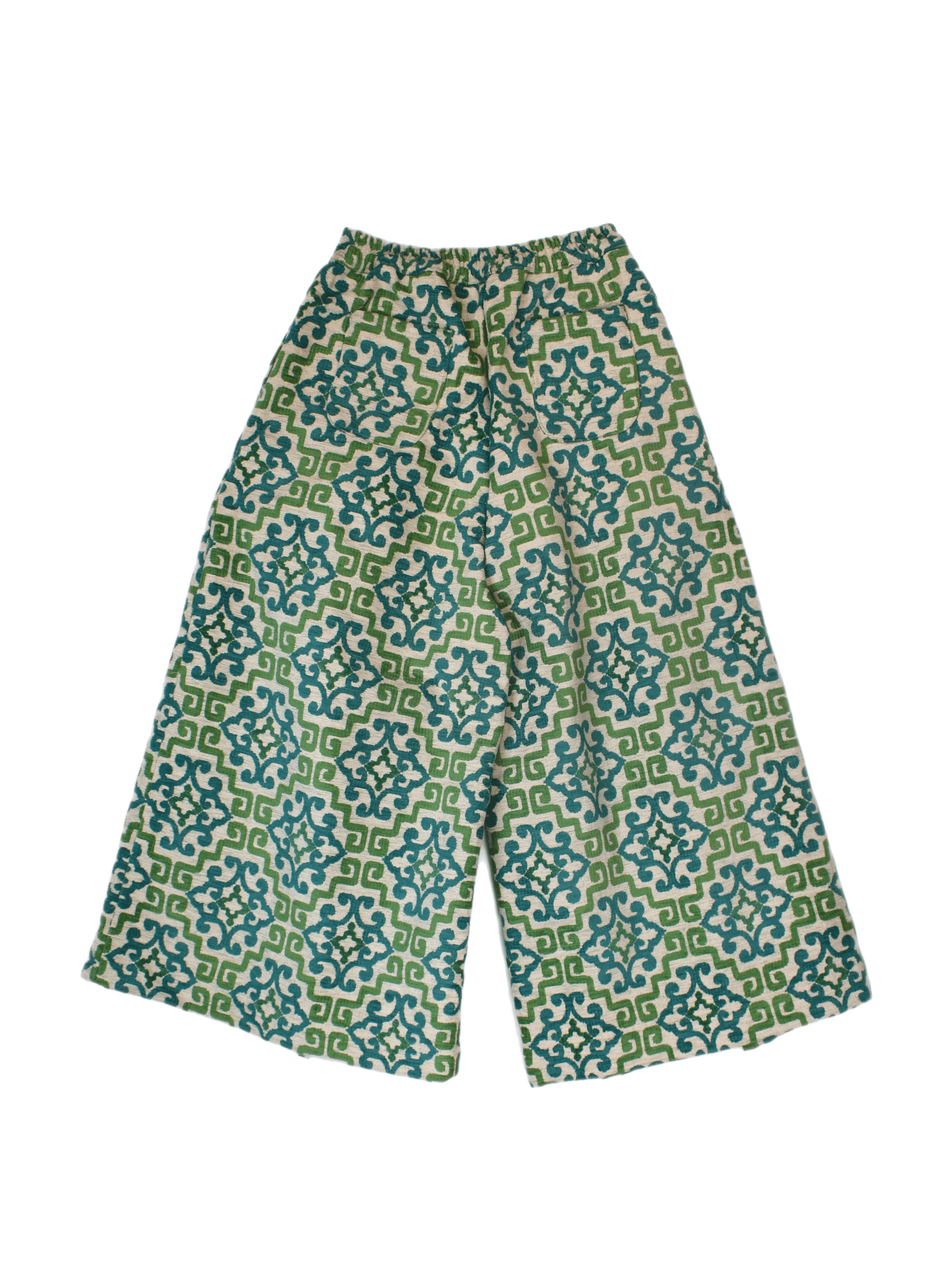 Zevelyn Jean Khadijah Wide Leg Pant KHADIJAH WIDE LEG PANT Green Quartz