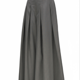 Zevelyn Jean Khadijah Wide Leg Pant KHADIJAH WIDE LEG PANT Iron Plaid