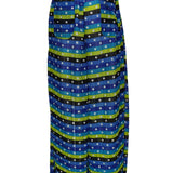 Zevelyn Jean Khadijah Wide Leg Pant KHADIJAH WIDE LEG PANT Lime Dots