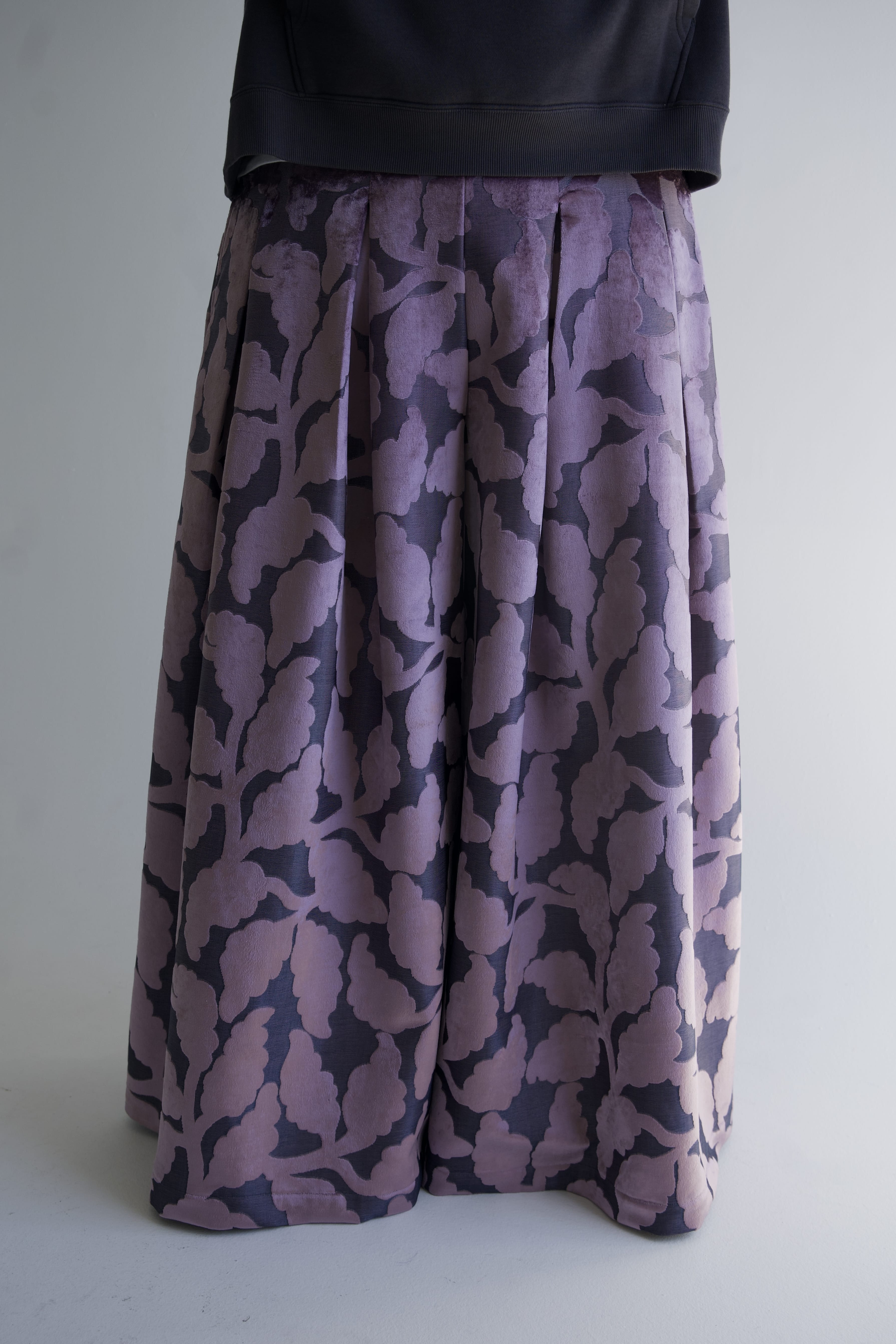 Zevelyn Jean Khadijah Wide Leg Pant KHADIJAH WIDE LEG PANT Mauve Smoke