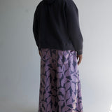Zevelyn Jean Khadijah Wide Leg Pant KHADIJAH WIDE LEG PANT Mauve Smoke