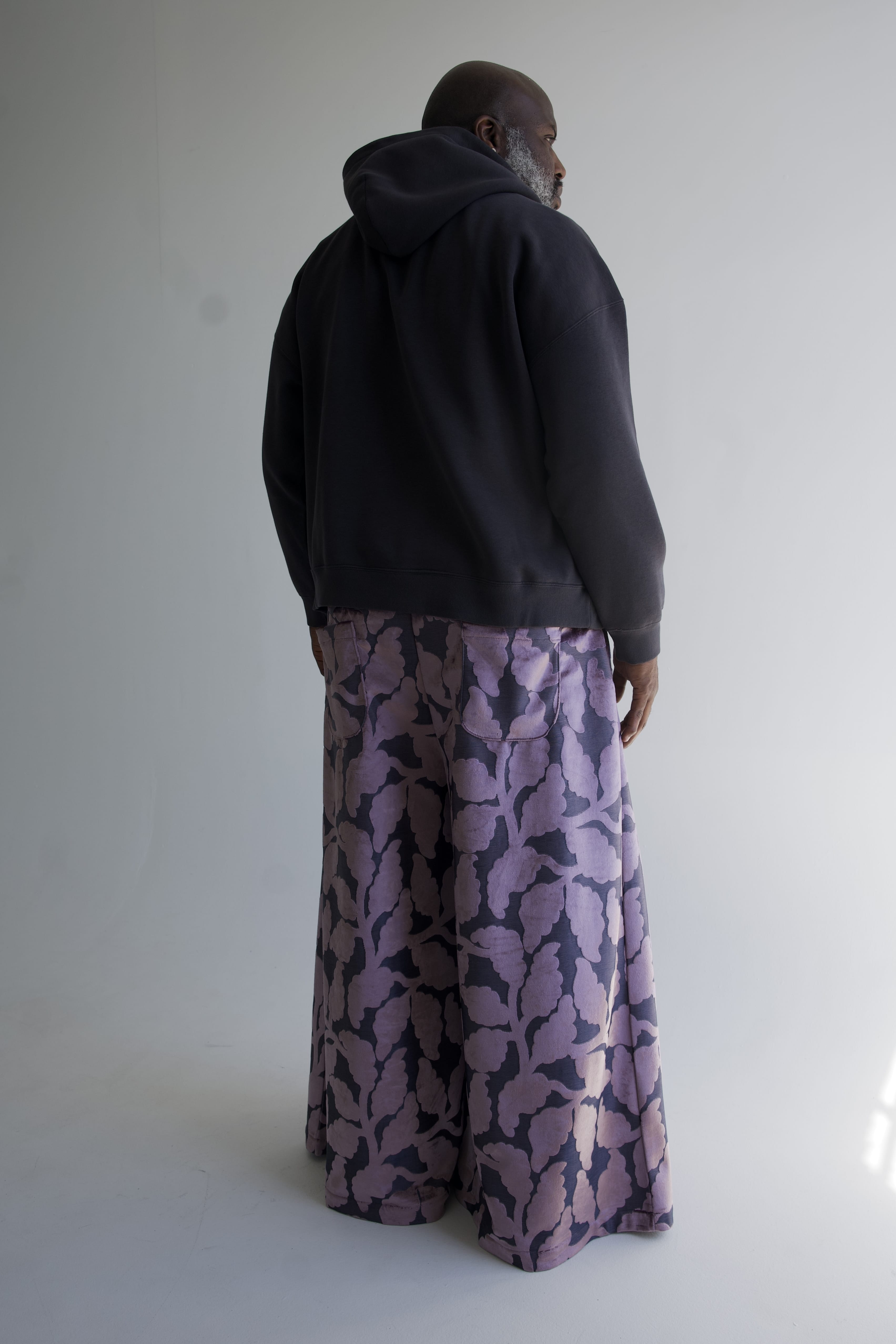 Zevelyn Jean Khadijah Wide Leg Pant KHADIJAH WIDE LEG PANT Mauve Smoke