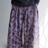 Zevelyn Jean Khadijah Wide Leg Pant KHADIJAH WIDE LEG PANT Mauve Smoke