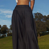 Zevelyn Jean Khadijah Wide Leg Pant KHADIJAH WIDE LEG PANT Midnight Blue Denim