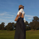 Zevelyn Jean Khadijah Wide Leg Pant KHADIJAH WIDE LEG PANT Midnight Blue Denim