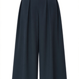 Zevelyn Jean Khadijah Wide Leg Pant KHADIJAH WIDE LEG PANT Navy Cotton