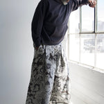 Zevelyn Jean Khadijah Wide Leg Pant KHADIJAH WIDE LEG PANT Noir Bloom
