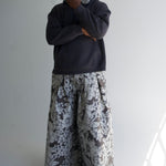 Zevelyn Jean Khadijah Wide Leg Pant KHADIJAH WIDE LEG PANT Noir Bloom
