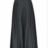 Zevelyn Jean Khadijah Wide Leg Pant KHADIJAH WIDE LEG PANT Onyx Denim
