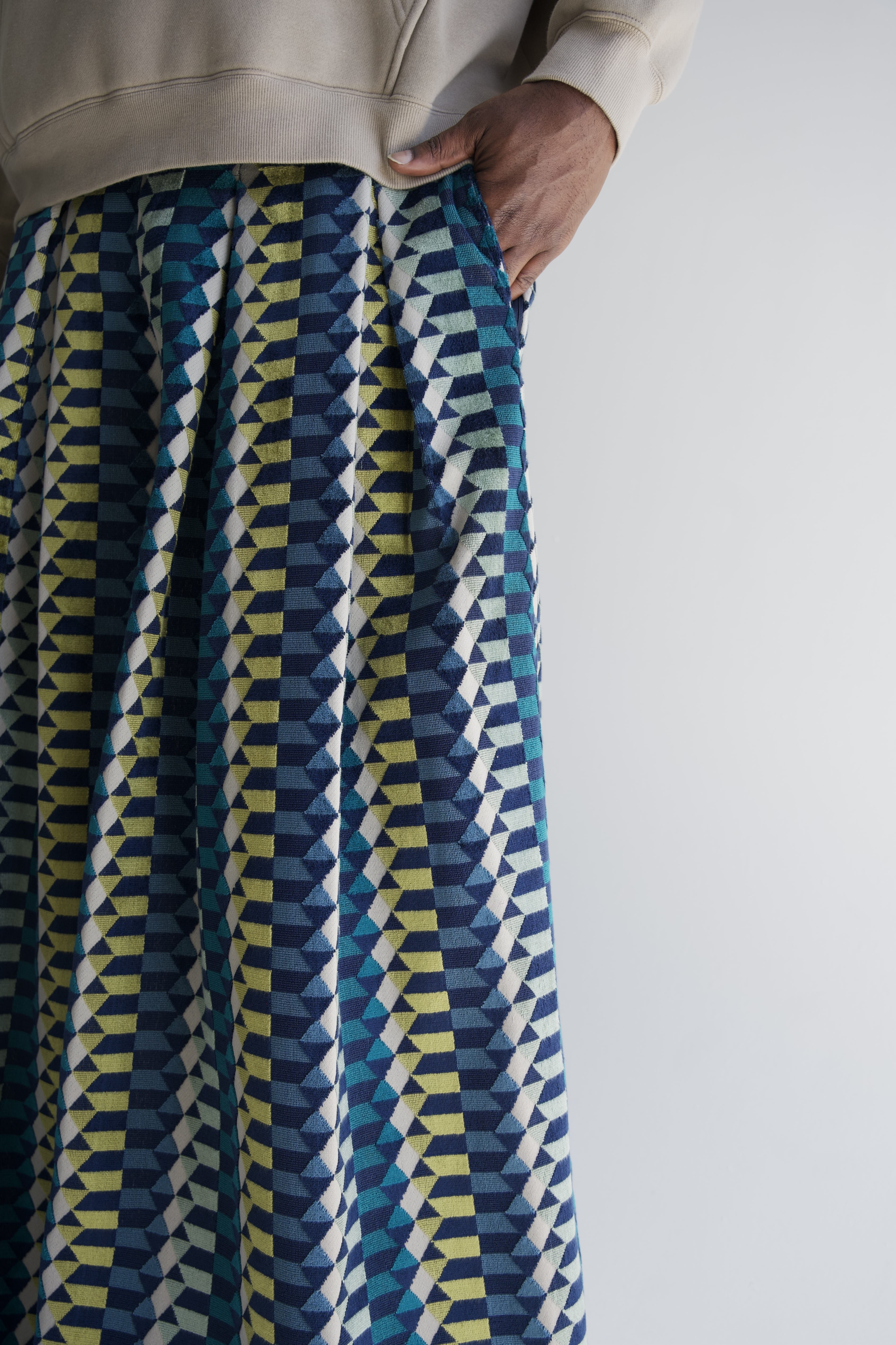 Zevelyn Jean Khadijah Wide Leg Pant KHADIJAH WIDE LEG PANT Pacific Blues