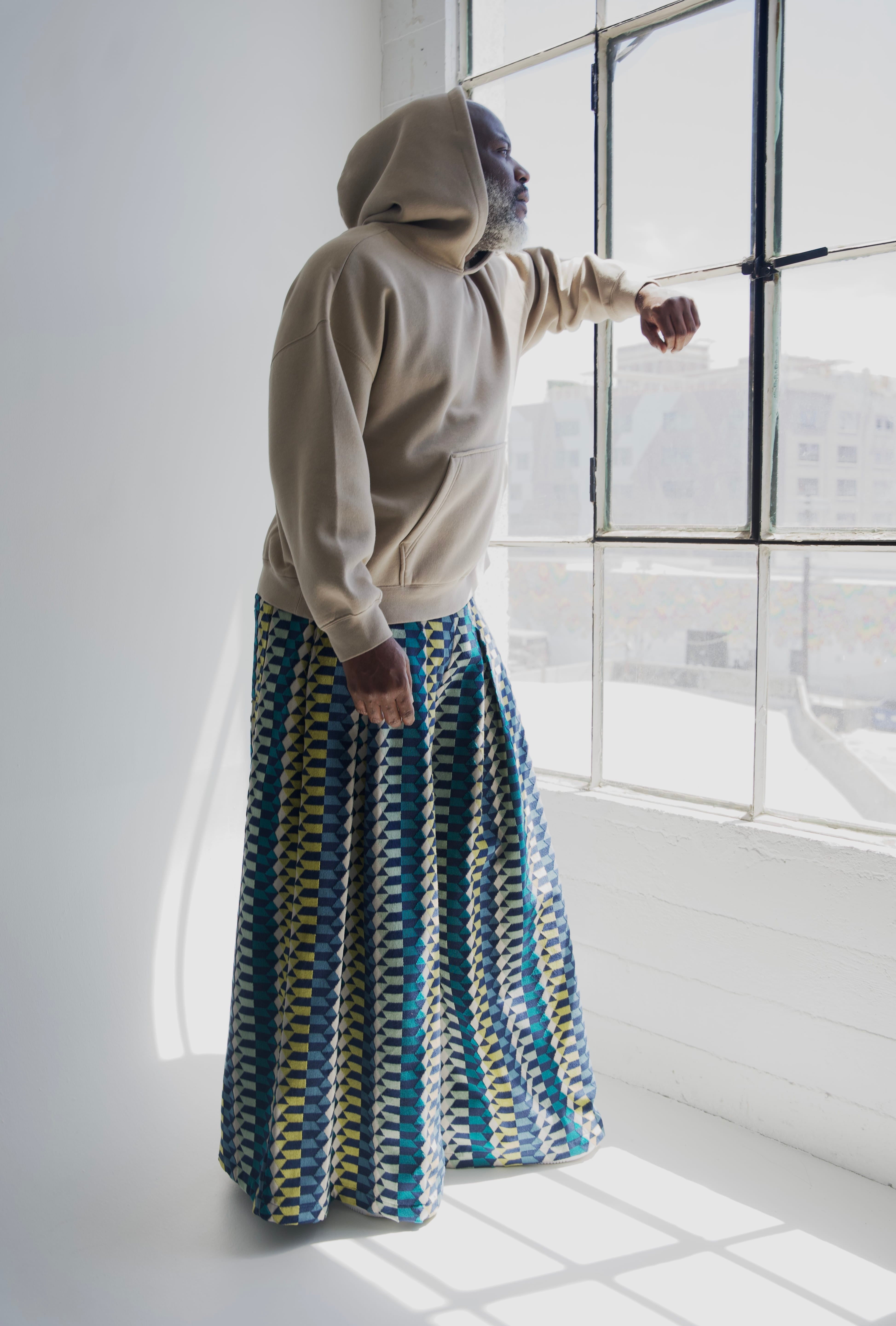 Zevelyn Jean Khadijah Wide Leg Pant KHADIJAH WIDE LEG PANT Pacific Blues